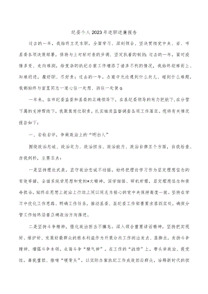 纪委个人2023年述职述廉报告.docx