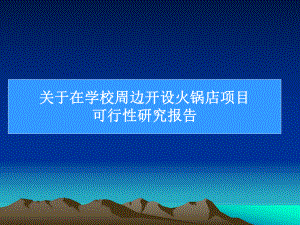 可行性研究报告.ppt
