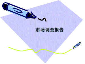 市场调查报告及案例.ppt