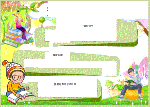 浓浓书香伴我成长Word手抄报.docx