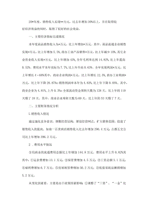 企业财务情况分析报告.docx