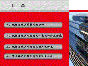 抵押房地产风险分析.ppt