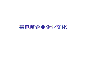 某电商企业文化.ppt