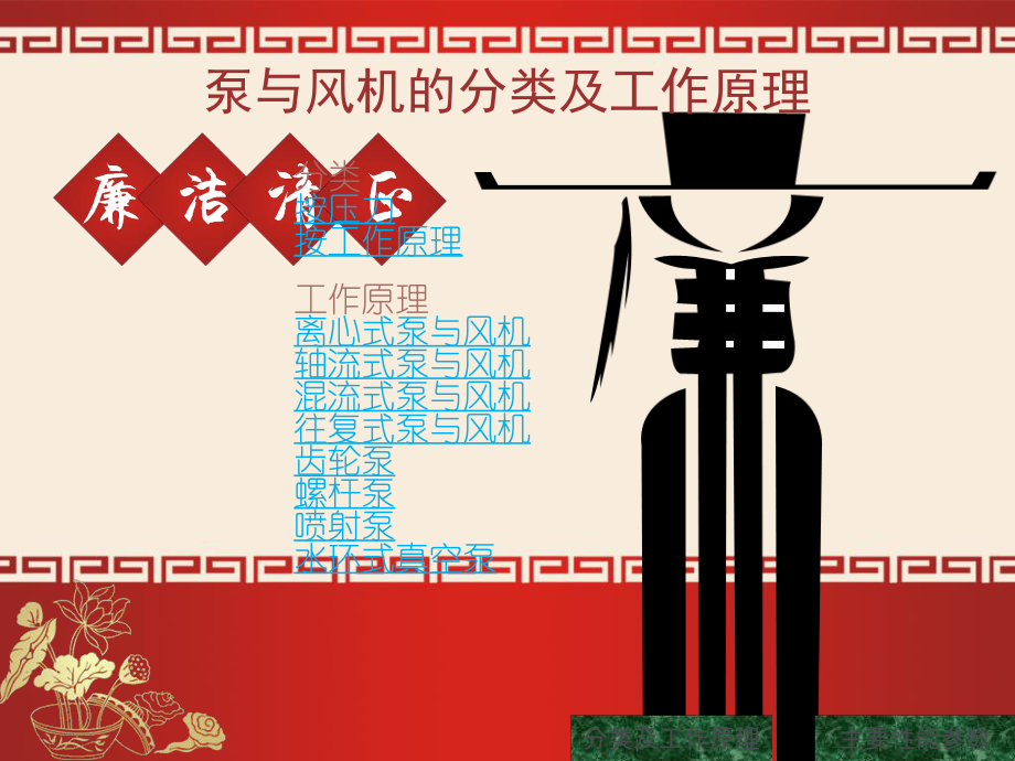 泵与风机的分类及工作原理...ppt_第1页