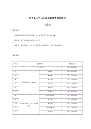 贵安新区产品质量监督抽查实施细则木家具.docx