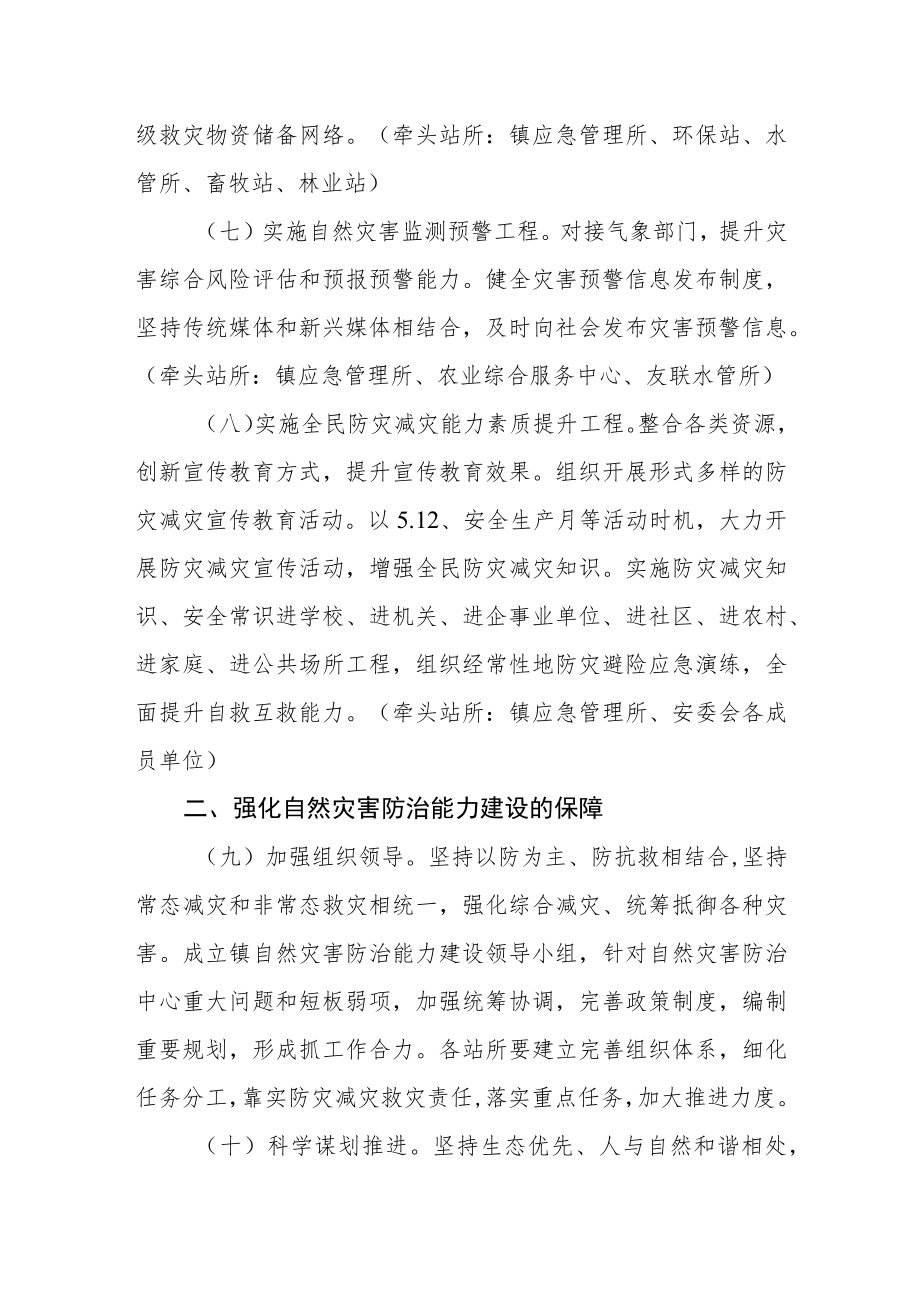 全面加强自然灾害防治能力建设实施方案.docx_第3页