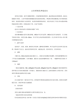 玉米防倒伏种植技术.docx
