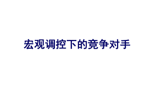 竞争对手研究报告.ppt