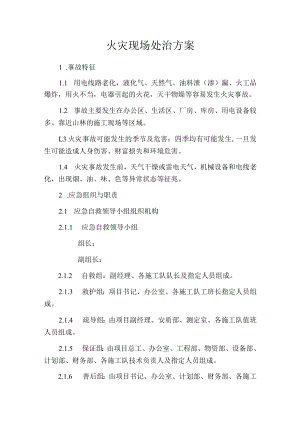 火灾事故现场处置方案.docx