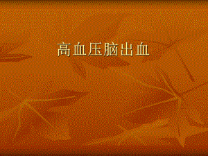 高血压脑出血.ppt