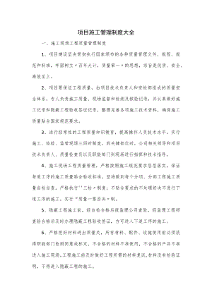 项目施工管理制度大全.docx