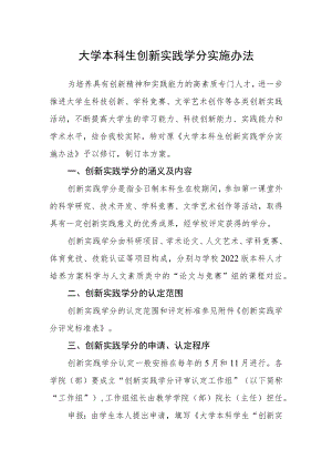 大学本科生创新实践学分实施办法.docx
