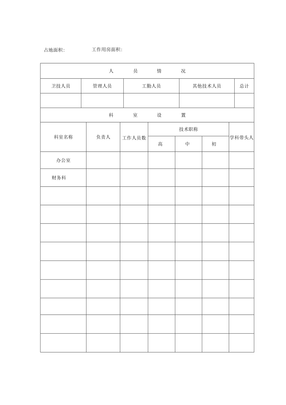 采供血机构登记、注册审批表（模板）.docx_第3页