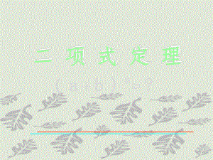 二项式定理ppt课件.ppt