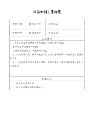 试卷命制工作流程.docx