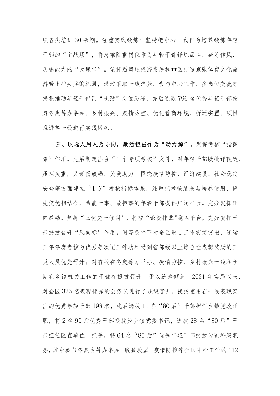 年轻干部队伍建设工作总结仅供借鉴.docx_第2页