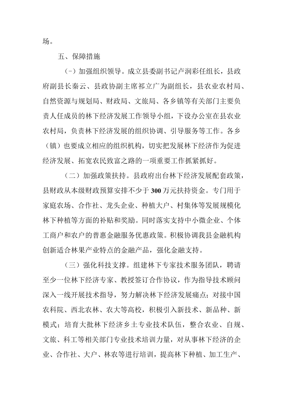关于加快林下经济发展的实施意见.docx_第3页