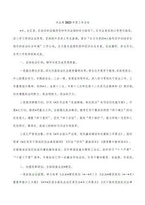司法局2023年度工作总结.docx