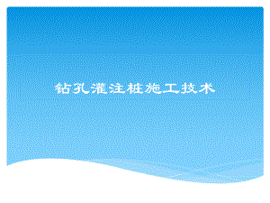 《钻孔灌注桩施工技术》.ppt