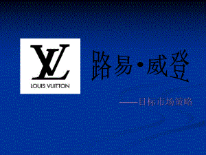 LV市场细分分析.ppt