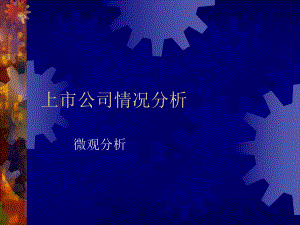 上市公司情况分析.ppt