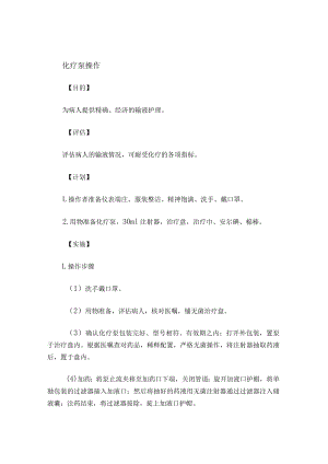 化疗泵操作 流程.docx