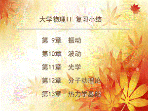 大学物理2复习总结.ppt
