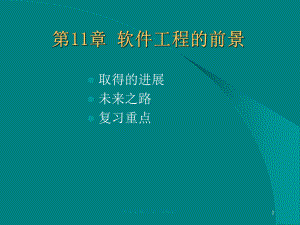 软件工程的前景..ppt