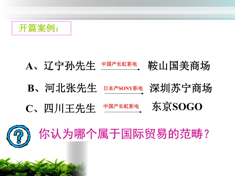 1国际贸易的基本流程和适用的法律.ppt_第2页