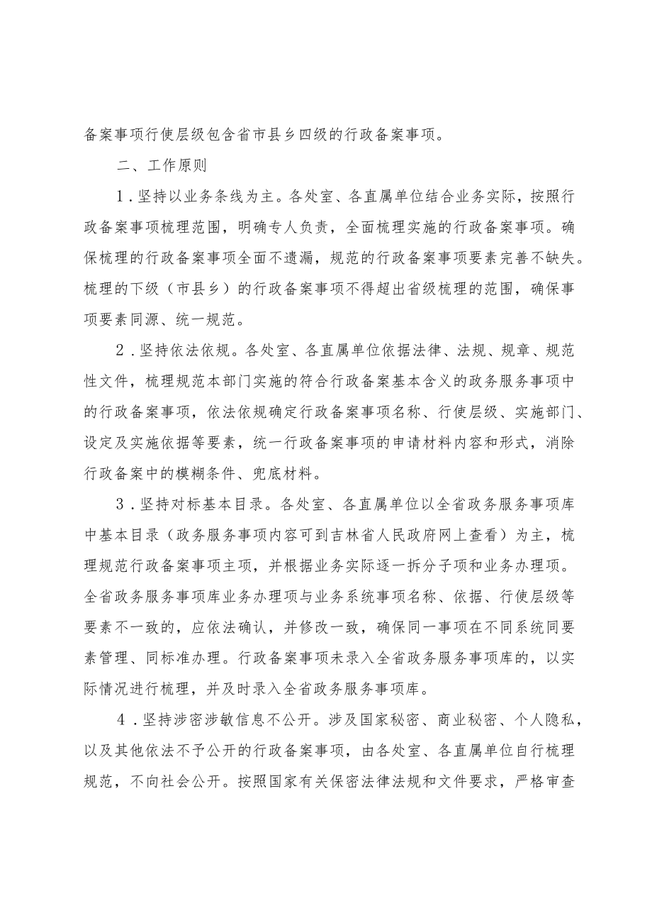 依法梳理编制行政备案事项清单方案.docx_第2页
