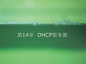 dhcp服务器.ppt