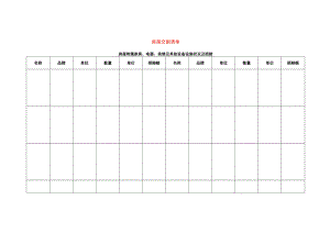 房屋交割清单模板.docx