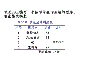 ESQL数据库.ppt