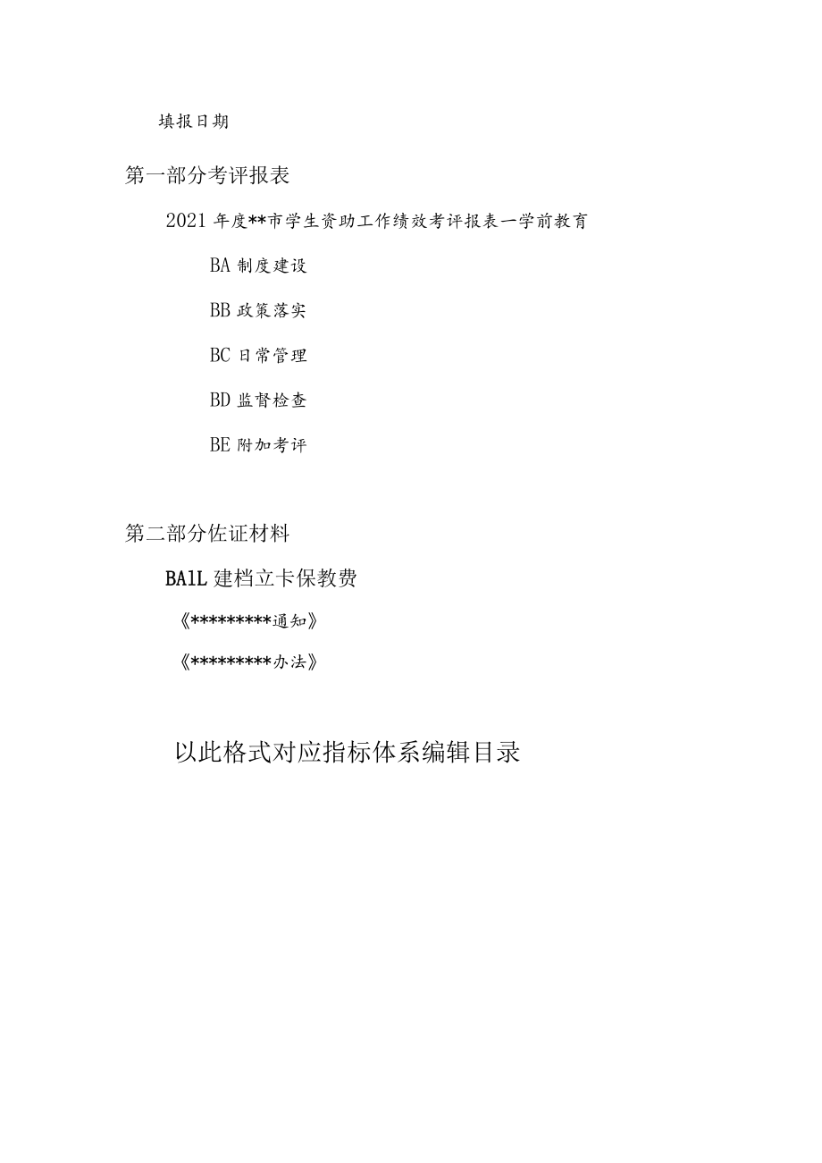 河南省市县学生资助工作绩效评价上报材料格式模版.docx_第2页