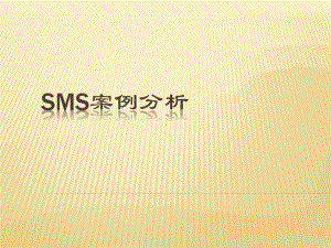 SMS案例分析.ppt