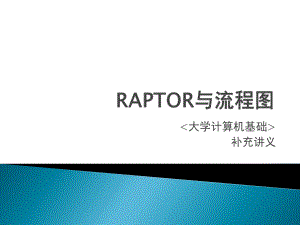 RAPTOR与流程图.ppt