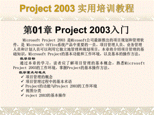 project培训教程.ppt