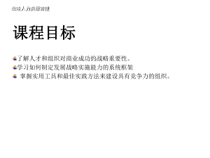 战略人力资源管理1.ppt