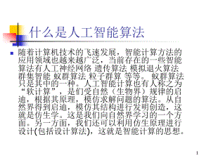 什么是人工智能算法.ppt