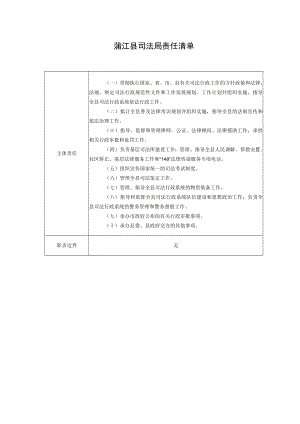 蒲江县司法局责任清单.docx