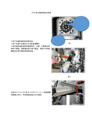 GROB电主轴的更换及检查.docx