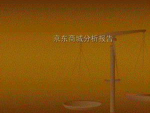 京东商城的分析报告经营的分析数据报告.ppt