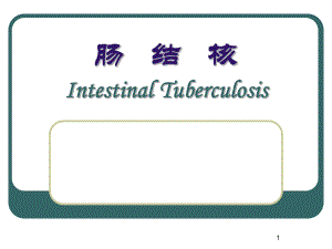 医学课件内科学消化科02肠结核.ppt