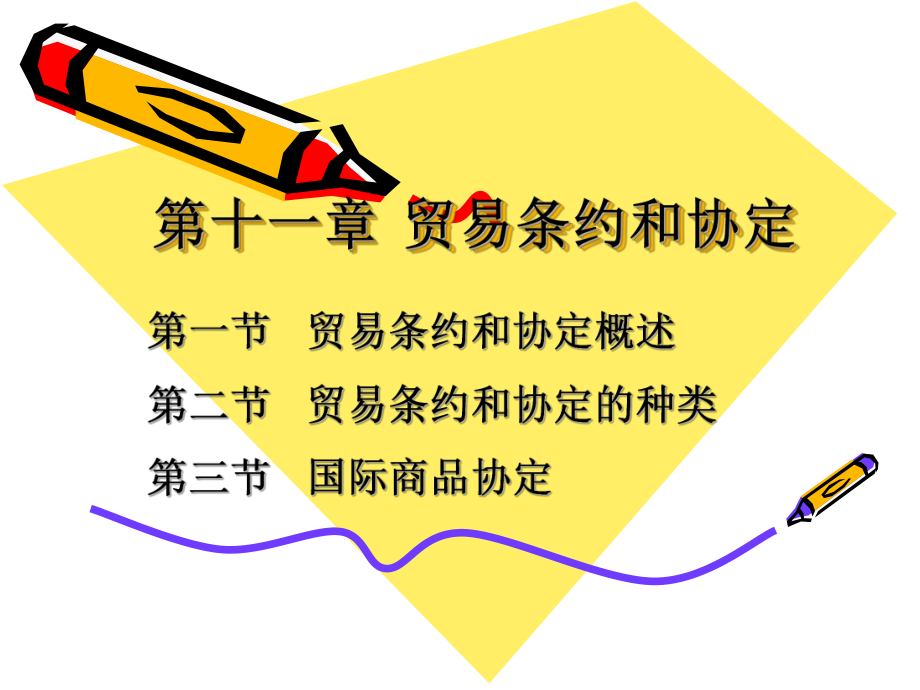 国际贸易第十一章国际贸易条约和协定.ppt_第1页