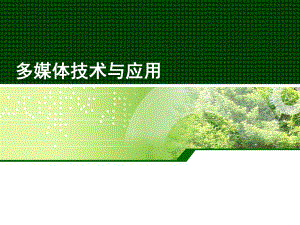 多媒体技术与应用视频.ppt