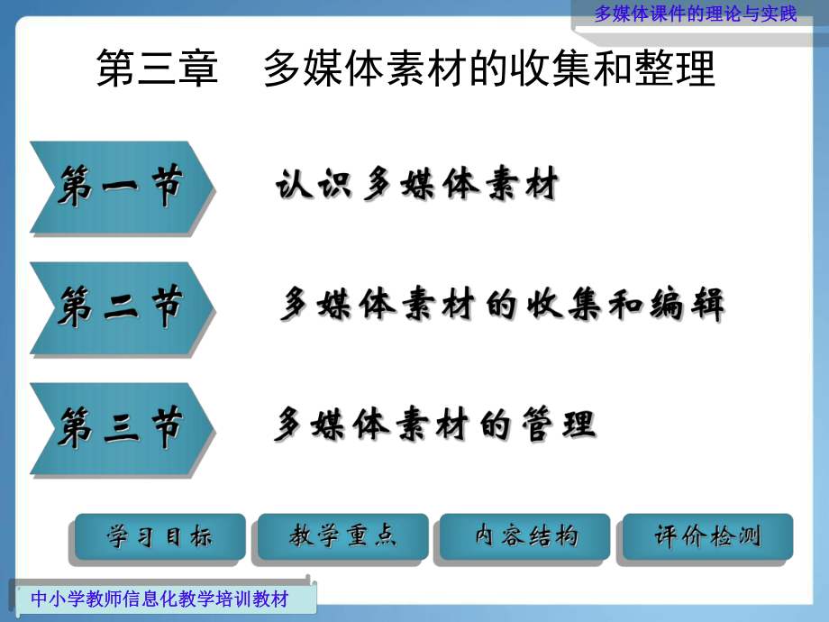 多媒体素材的搜集和整理.ppt_第1页