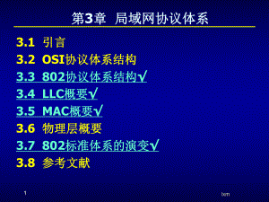 局域网第2章局域网的体系结构.ppt