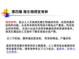 微生物诱变育种.ppt