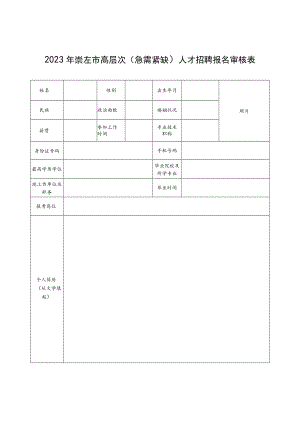 安化县事业单位公开招聘人员报名登记表.docx