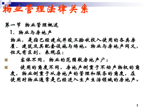物业管理法律关系.ppt